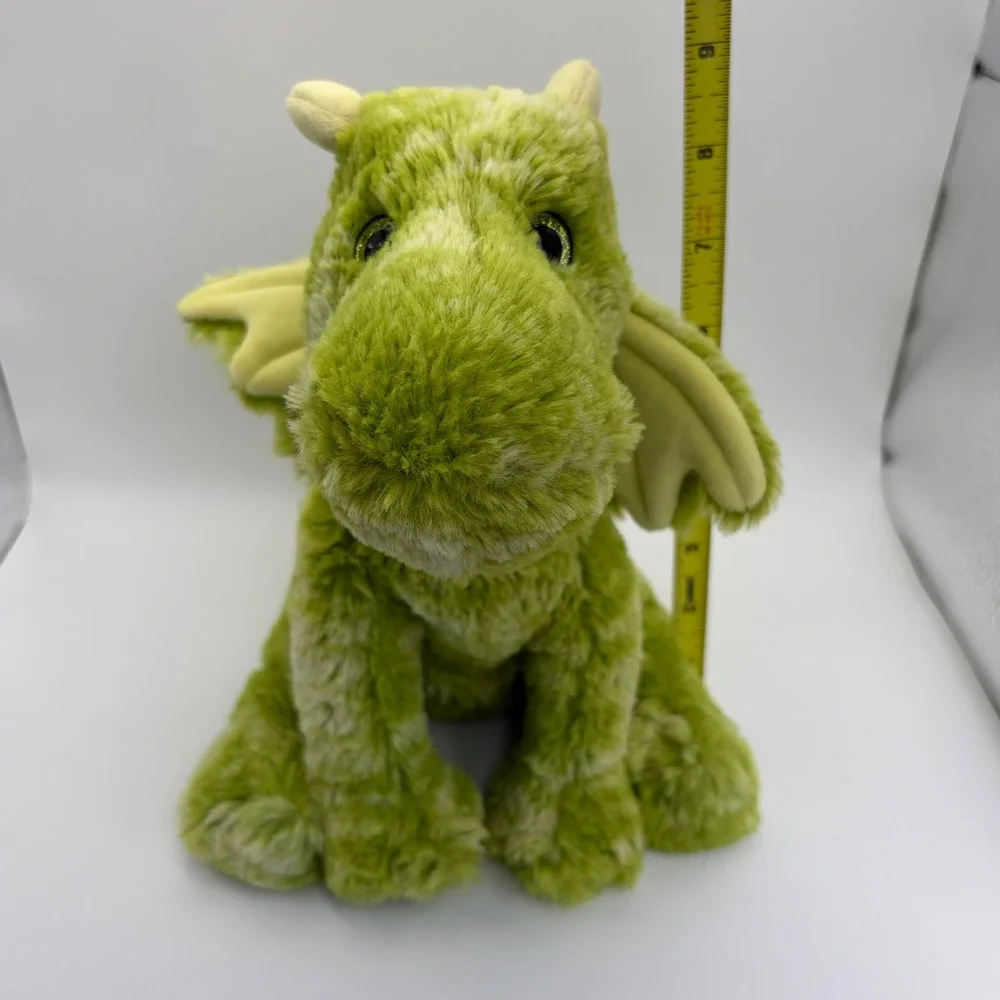 Douglas The Cuddle Toy Green Dragon Plush Stuffed Animal Soft‎ Toy 9 Inch